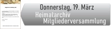 Heimatarchiv Mitgliederversammlung