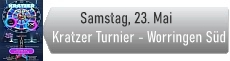 Kratzer Turnier im Worringen-S�d 