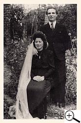 Anna und Hermann Diehl, Kirchliche Hochzeit 1948