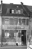 Zweigstelle Worringen im historischen Gemuer um 1950 