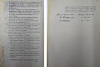 Vereinigungsvertrag 1921 - Seite 3  und 4