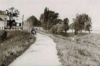 Rheindamm Regulierung