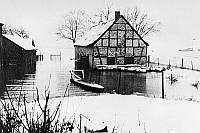 Fachwerkhaus erbaut 1688, Abriss 1955 wegen Bau des Randkanals