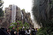 Osaka UP The Ride Wasserfall