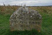 Culloden Battlefield Gedenkstein der Engländer